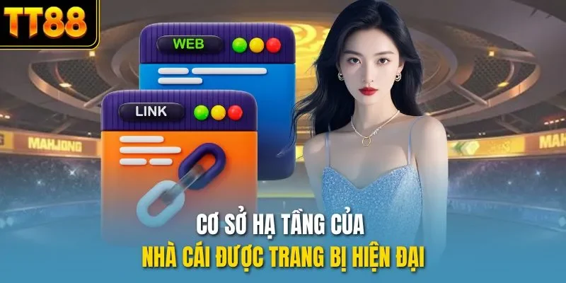 Cơ sở hạ tầng của nhà cái được trang bị hiện đại