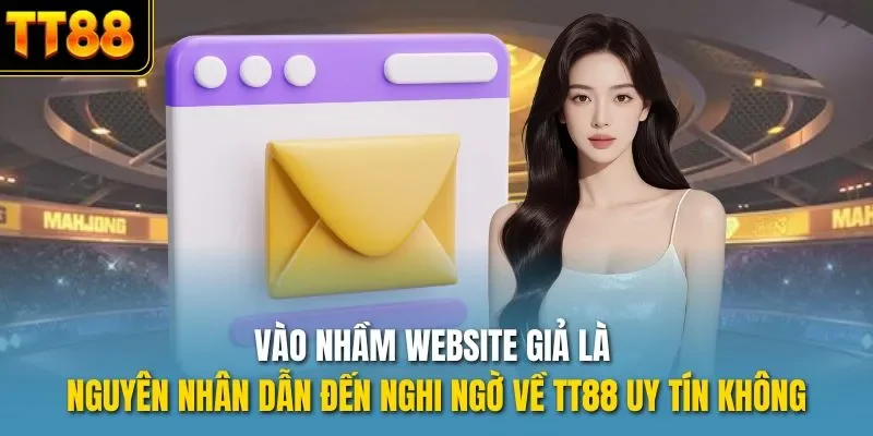 Vào nhầm website giả là nguyên nhân dẫn đến nghi ngờ về TT88 uy tín không